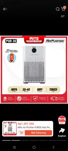 Air purifier mito
