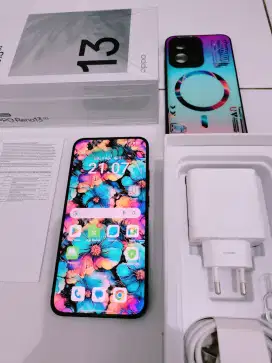 Oppo Reno 13 5G Blue 12/256 Fulset Ori Garansi Bulan 6 2026