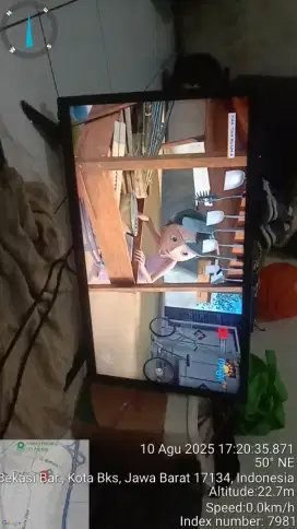 Tv LCD 24 merk coocaa+STB