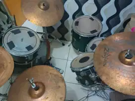 Drum Mapex bonus China simbal