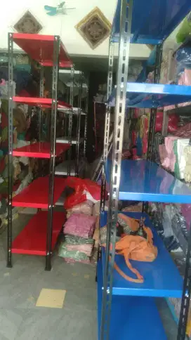 Rak siku besi rak gudang susun