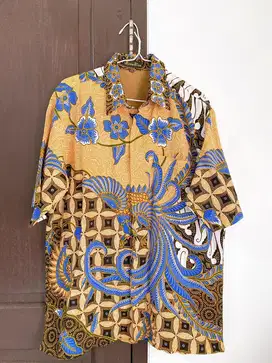 Kemeja Lengan Pendek Batik Freesize