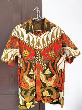 Kemeja Batik Lengan Pendek Freesize