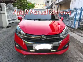 AYLA 2018 PMK 2019 manual at Daihatsu Ayla aila 1.2 R manual merah