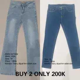 Dijual Jeans Kondisi Baru