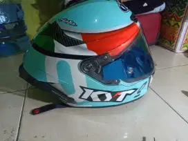 HELM KYT TT COURSE LEOPARD