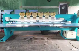 Mesin bordir 6 kepala free ongkir