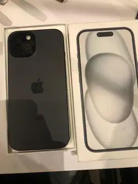 Iphone 15 128gb black fullset original