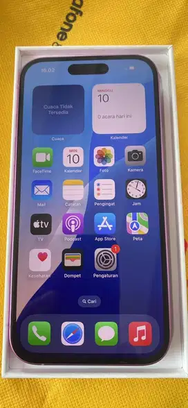 I phone 16 128 gb resmi i box