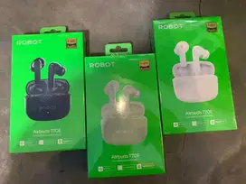 ROBOT TWS Earphone Airbuds T70E Deep Bass Bluetooth 5.4 Original