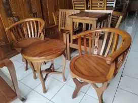 Kursi teras jati/Kursi tamu