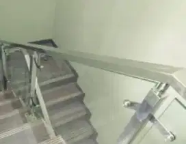Railing tangga stainless steel*50