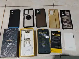 Poco F3 black 6/128 GB pemakaian pribadi Fullset resmi 5G
