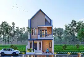Rumah 2 lantai dekat stasiun depok dan tol margonda