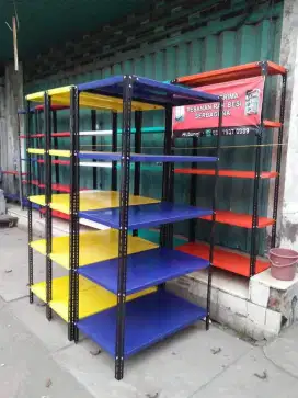 Rak besi rak buku rak barang