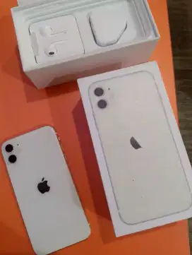 Iphone 11 128gb cool putih
