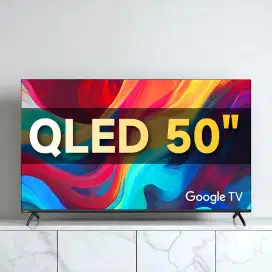Tv qled Changhong 50inci masih baru dan segel