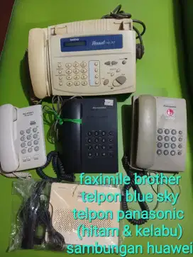 Mesin fax n telepon