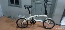 SEPEDA LIPAT SINGLE SPEED MERK ALOECA UK 16
