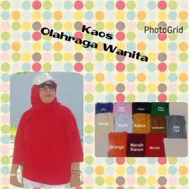 Kaos Olahraga wanita