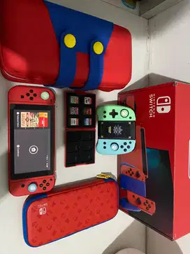 Nintendo Switch V2 Mario Edition (OFW)