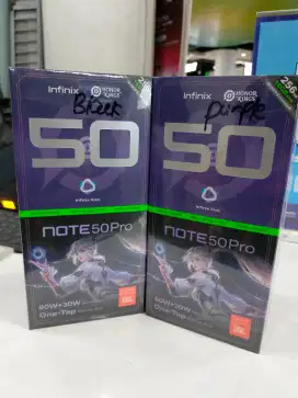 INFINIX NOTE 50 PRO 8+8/256 GARANSI RESMI