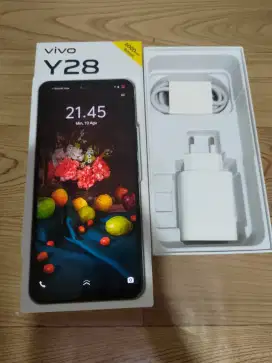 Vivo Y28 8GB 128GB Dual Stereo Layar IPS 90Hz  Full Set