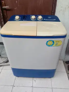jual mesin cuci aqua 8 kg mesin halus body mls tenaga kenceng  ori