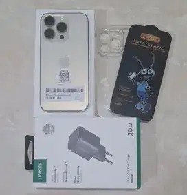 Iphone 14 pro 256 gb, BeaCukai, free charger ori, case, tempered glass
