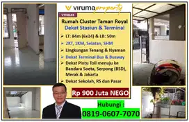 VTH0133 - Rumah Cluster Taman Royal, Lokasi terbaik