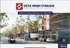 Kawasan Pergudangan Hybrid Duta Indah Starhub Gudang Samping Bandara