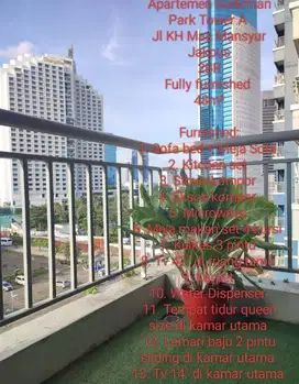 Dijual Apartemen Sudirman Park