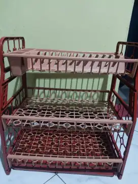 Rak piring mini dan besar