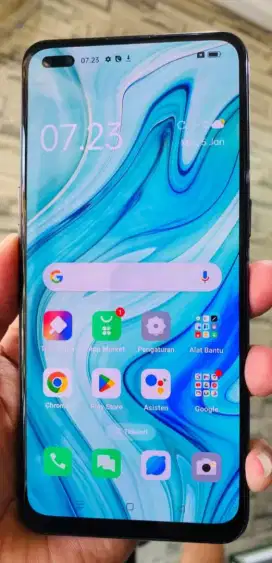 Oppo Reno 4f ram8 /128gb 4Glte Batangan Bis TT