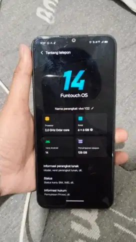 Vivo Y22 batangan