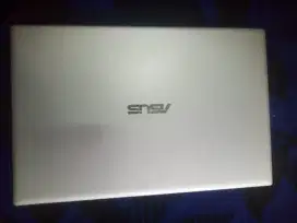 Asus silver model slim tipis