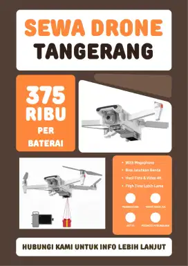 Sewa Drone + Pilot Area Jabodetabek