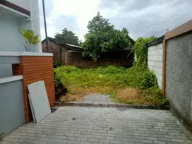 Tanah murah pekarangan pojok bentuk tanah ngantong