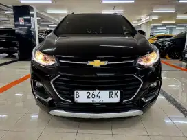 Chevrolet trax 2017 ltz at hitam facelift km 59rb record