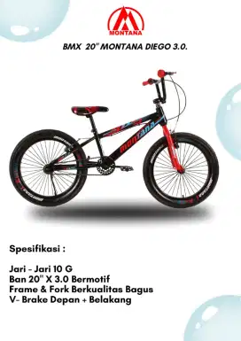 Sepeda BMX Montana Diego 3.0
