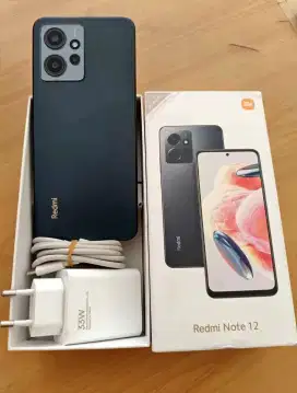 Redmi note 12 Jual Cepat Mulus Fullset Siap Pakai