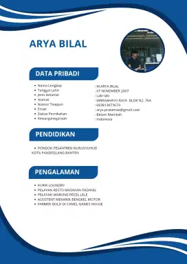 DI CARI PEKERJAAN APA SAJA