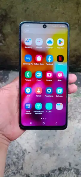 Samsung A71 Ram 8/128gb sein NFC gantian lcd cakep