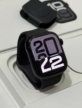 iBox Apple Watch Series 10 42mm Jet Black Fullset Garansi On Juli 2026