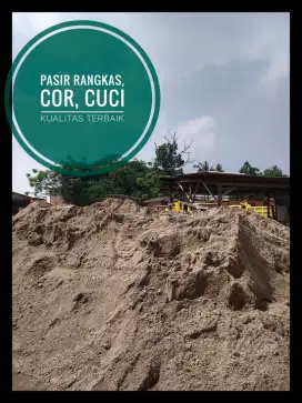 pasir rangkas cor cuci 1truck colt diesel 6m³