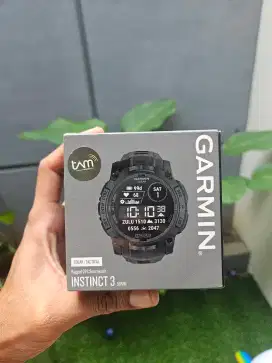 Garmin instinct 3 solar tactical 50mm baru bisa tt fenix