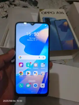 Oppo A16 ex display Erafone mulus 99 % fullset