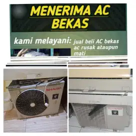 Terima ac bekas rusak