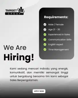 Lowongan Kerja Sales / Marketing - Jakarta Timur