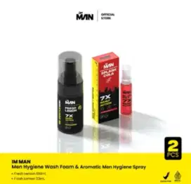 Im Man hygiene wash & spray